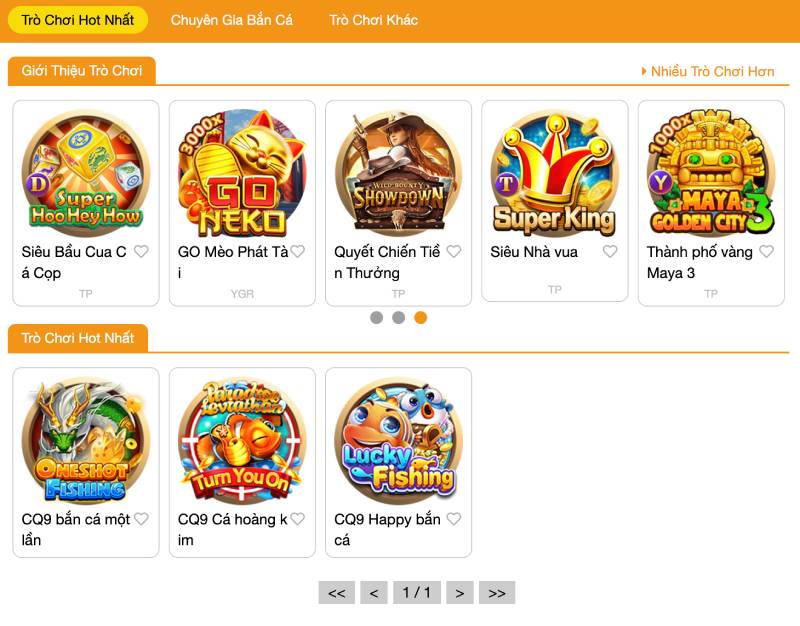 Các Game Bắn Cá Nổi Bật Tại F8BET