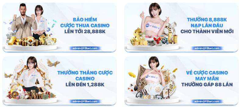 Khuyến Mãi F8BET - Cơ Hội Nhận Thưởng Hấp Dẫn 5 Khuyen Mai Casino f8bet
