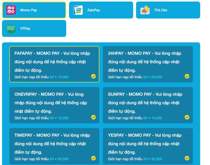Hướng Dẫn Nạp Tiền F8BET Các Bước Chi Tiết 4 Nap Tien Qua Vi Dien Tu f8bet