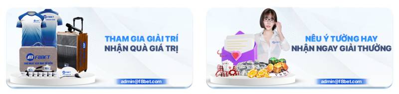 Khuyến Mãi F8BET - Cơ Hội Nhận Thưởng Hấp Dẫn 6 Những Sự Kiện Đặc Sắc Với Giải Thưởng Hấp Dẫn