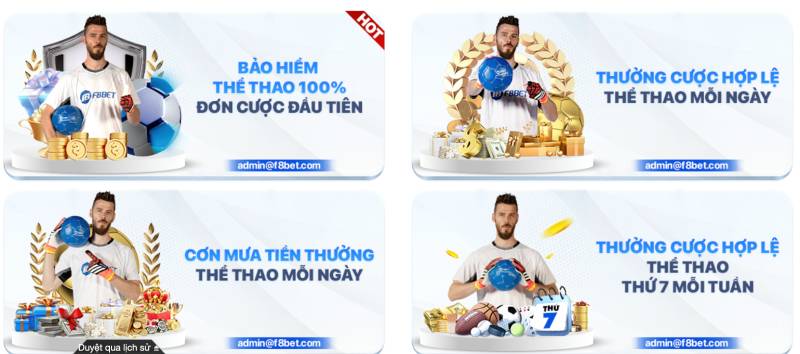 Ưu Đãi Thể Thao Đang Chờ Bạn Tại F8Bet